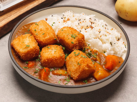 Vegan Japanese Curry Tofu Nuggets
