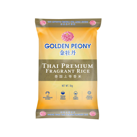 Golden Peony Thai Premium Fragrant Rice 5kg