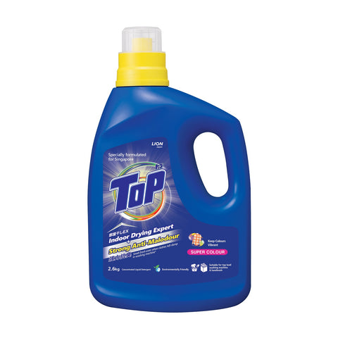 Top Concentrated Liquid Detergent 2.6KG (Super Colour)