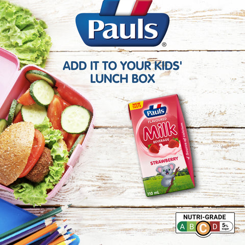 Pauls UHT Kids Milk (Strawberry) 110ML x 4Packs