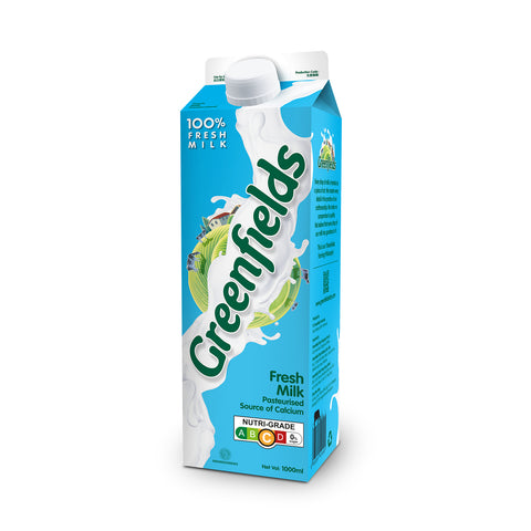 Greenfields ESL Full Cream Milk 1L (Buy 2 at $6.20)