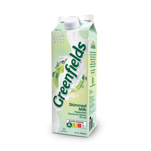 Greenfields ESL Skimmed Milk 1L (Buy 2 at $6.2)