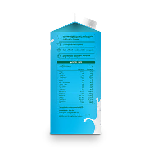 Greenfields ESL Full Cream Milk 1.89L