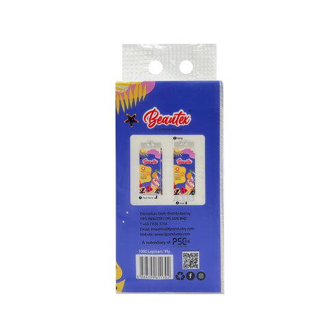 Beautex 4 Ply Hanging Tissue 250S (Buy 4 For $5.80)