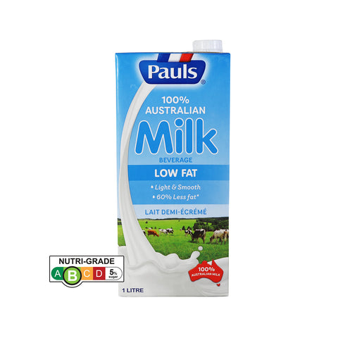 PAULS LOW FAT UHT MILK 1L