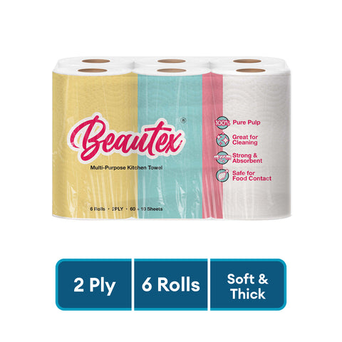 Beautex Kitchen Towel 6 Rolls x 70S