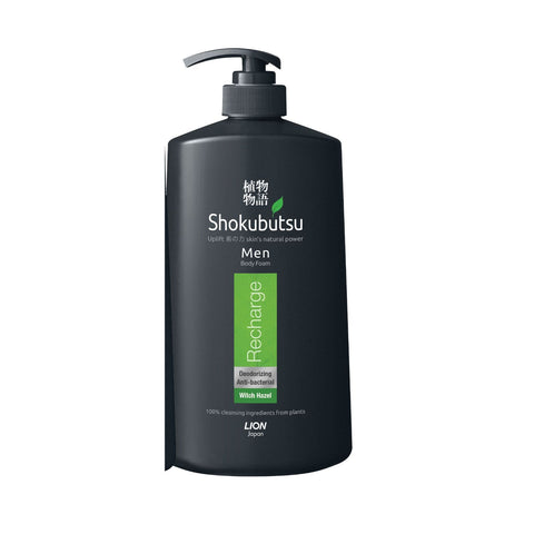 Shokubutsu Men Body Foam 900ML (Recharge)