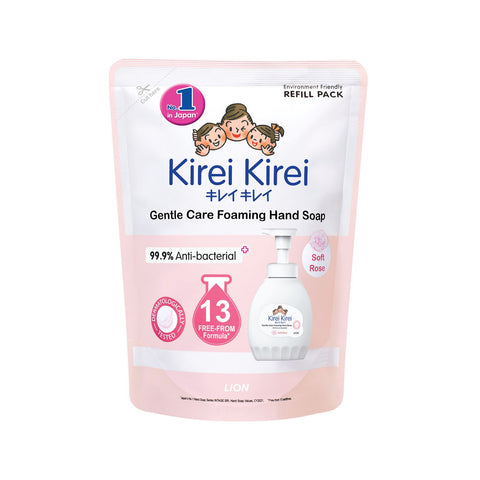 Kirei Kirei Gentle Care Foaming Hand Soap Refill 400ml (Soft Rose)