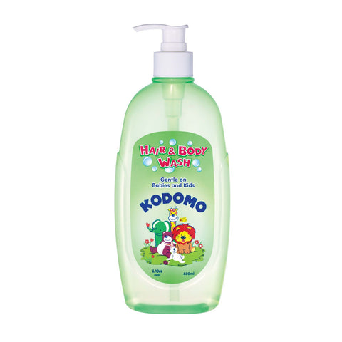 Kodomo Hair & Body Wash with Pump 400ML