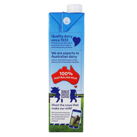 Pauls UHT Milk 3 packs x 1L (Low Fat) Bundle Sales