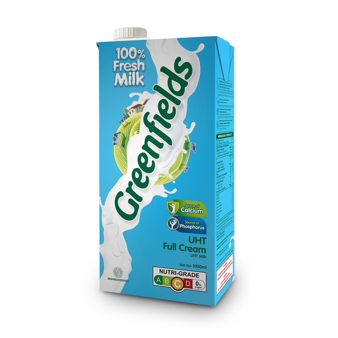 Greenfields Greenfields UHT Full Cream Milk 1L – PSC e-store