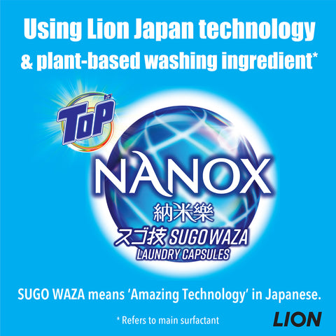 Top Nanox Laundry Capsules 32pcs (5D Hygiene Power)