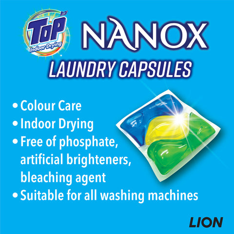 Top Nanox Laundry Capsules 32pcs (5D Hygiene Power)