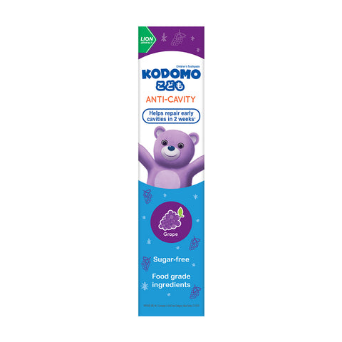 Kodomo Anti-Cavity Children's Toothpaste 80g (Grape)