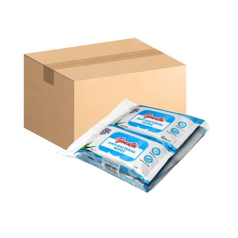 Beautex Anti-Bacterial Aloe Vera Wet Wipes 96 x 10S (Bundle Deal)