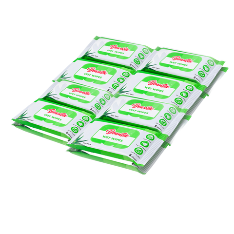 Beautex Wet Wipes 4 x  (4 packs x 8S) Bundle Sales