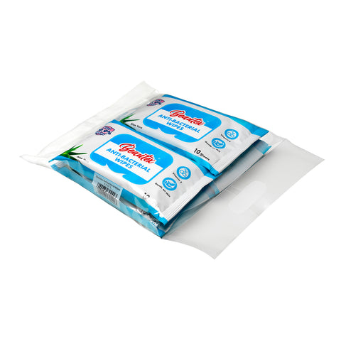 Beautex Anti-bacterial Wipes Aloe Vera (24x 4 x 10 Sheets) Carton Sales