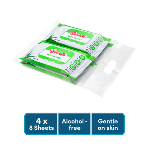 Beautex Wet Wipes 4 Packs x 8s