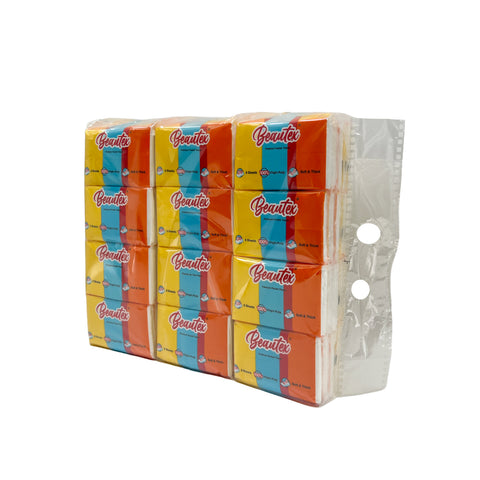 Beautex 3 Ply Premium Pocket Tissue 720 x 8S (Carton Deal)