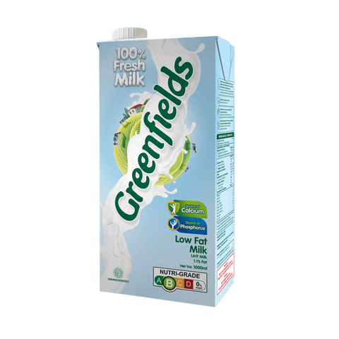 Greenfields UHT Milk 1L x 3 (Low Fat) Bundle Sales