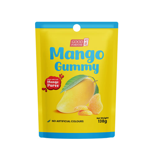 Good Fortune Gummy 138G x 3 Packs (Mango) Bundle Sales
