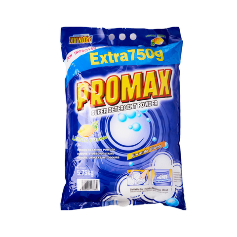 Promax Super Detergent Powder Lemon Fresh 5.75KG