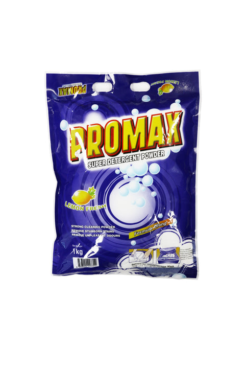 PROMAX Super Detergent Powder 1KG (Lemon Fresh)