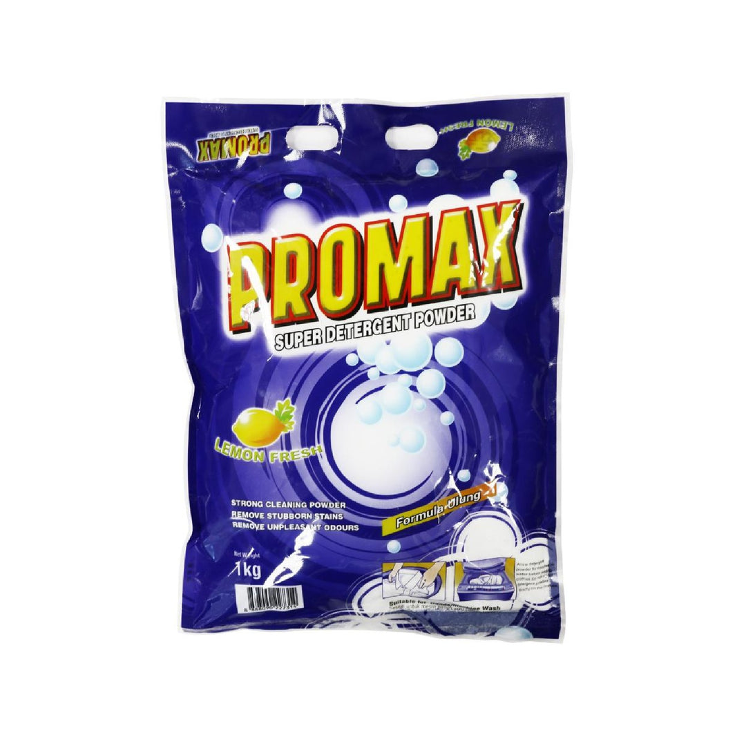 Promax Super Detergent Powder Lemon Fresh 1KG – PSC e-store