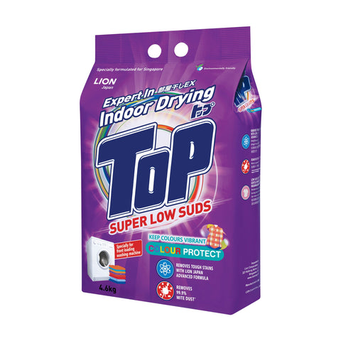 Top Detergent Powder 4.6KG (Super Low Suds Colour Protect)