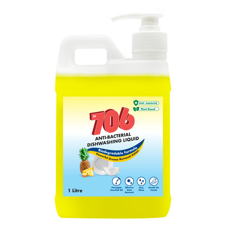 TP706 Antibacterial Dishwashing Pineapple 1L x 12 Carton Sales