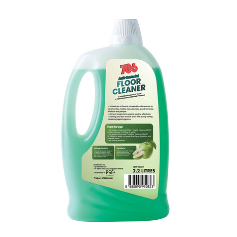 TP706 Antibacterial Floor Cleaner 2.2L (Green Apple)