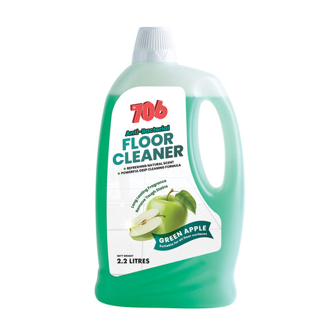 TP706 Antibacterial Floor Cleaner 2.2L (Green Apple)
