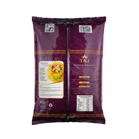 Taj Basmati Rice 5KG (Low GI)