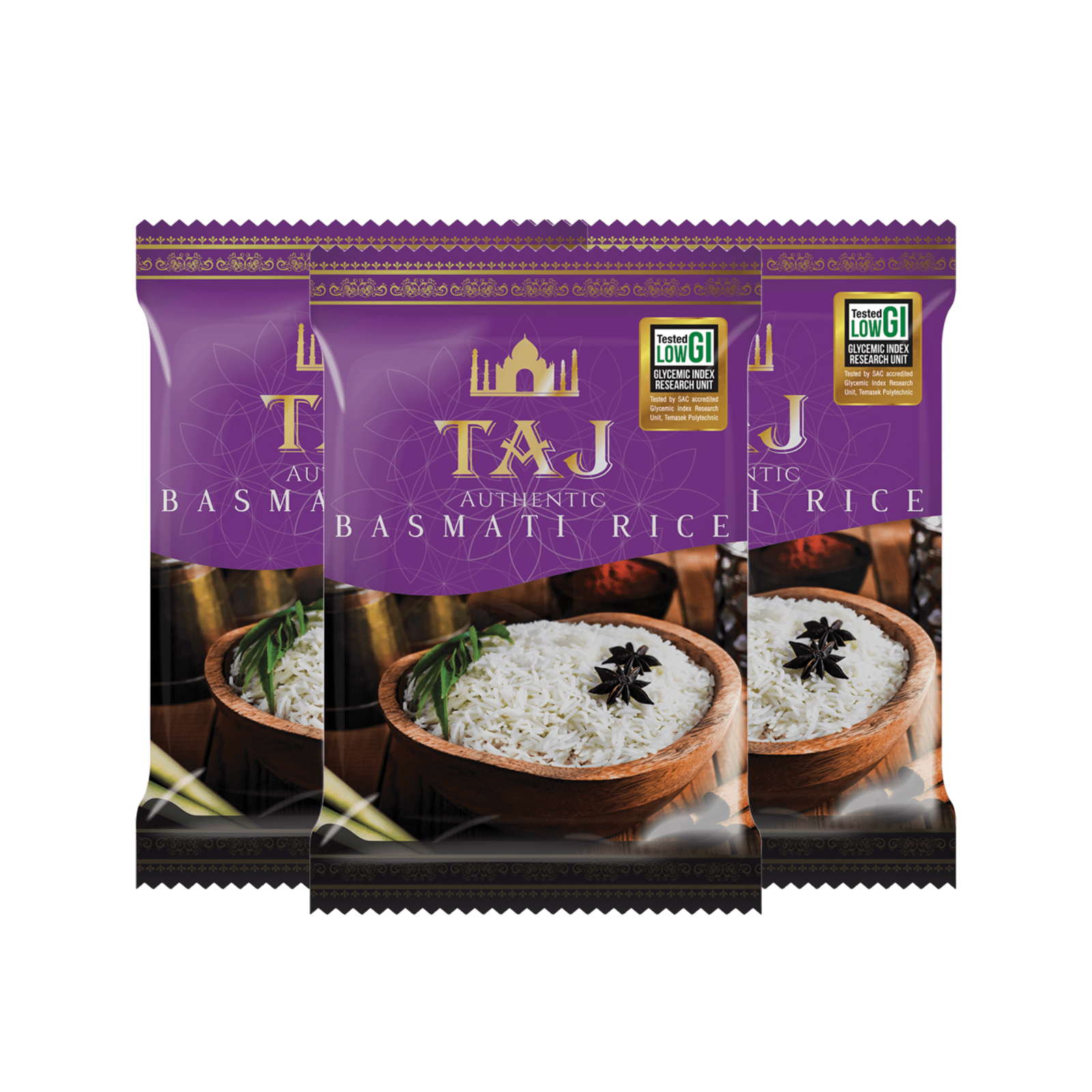 Taj Basmati Rice Low GI 1KG x 3 (Bundle Deal) – PSC e-store