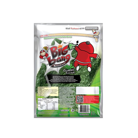 Tao Kae Noi Big Bang Grilled Seaweed Classic 50G