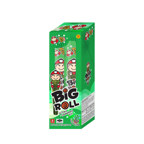 Tao Kae Noi Big Roll Grilled Seaweed Classic 18G x 3 (Bundle Deal)