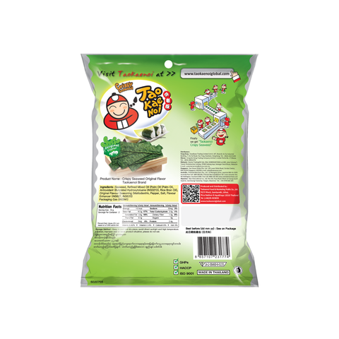 Tao Kae Noi Crispy Seaweed Original 32G