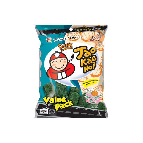 Tao Kae Noi Crispy Seaweed Sour Cream & Onion 50G