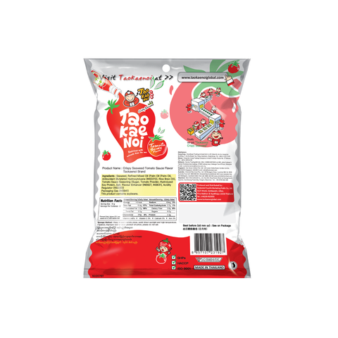Tao Kae Noi Crispy Seaweed Tomato Sauce 32G x 3 (Bundle Deal)